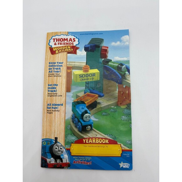 Thomas & Friends Wooden Railway Yearbook Volume XVI Learning Curve Catalog - Picture 1 of 2